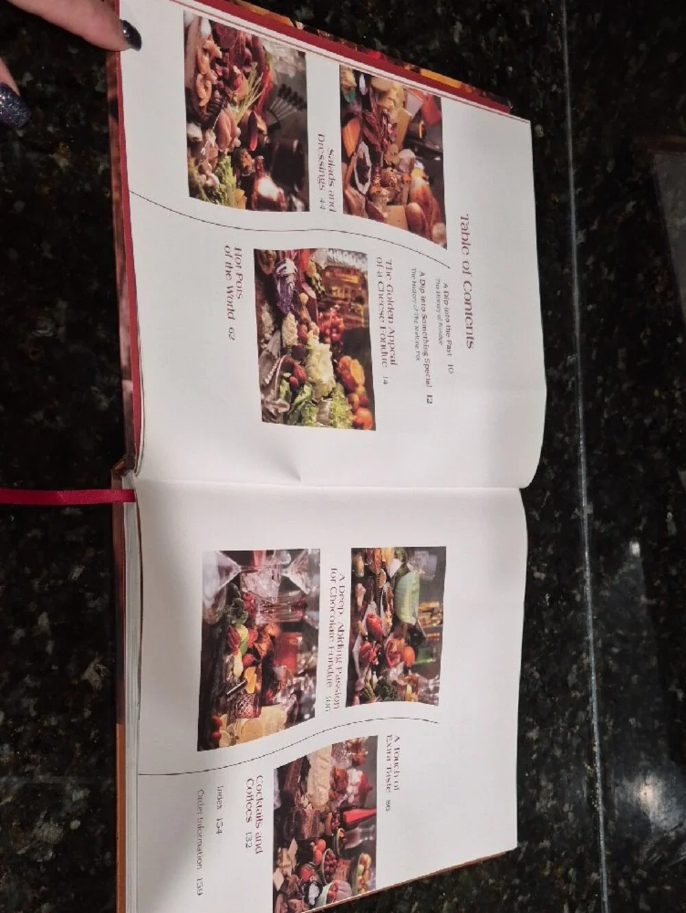 Dip into Something Different Cookbook - Red